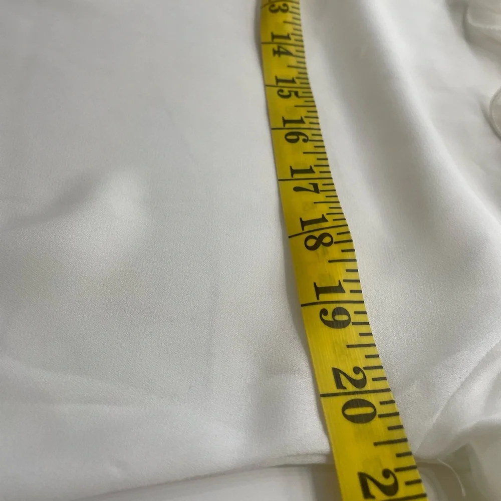 New Pretty Angel White Baby doll dress, Tunic,Open shoulder,Ruffle,Medium - Picture 6 of 10